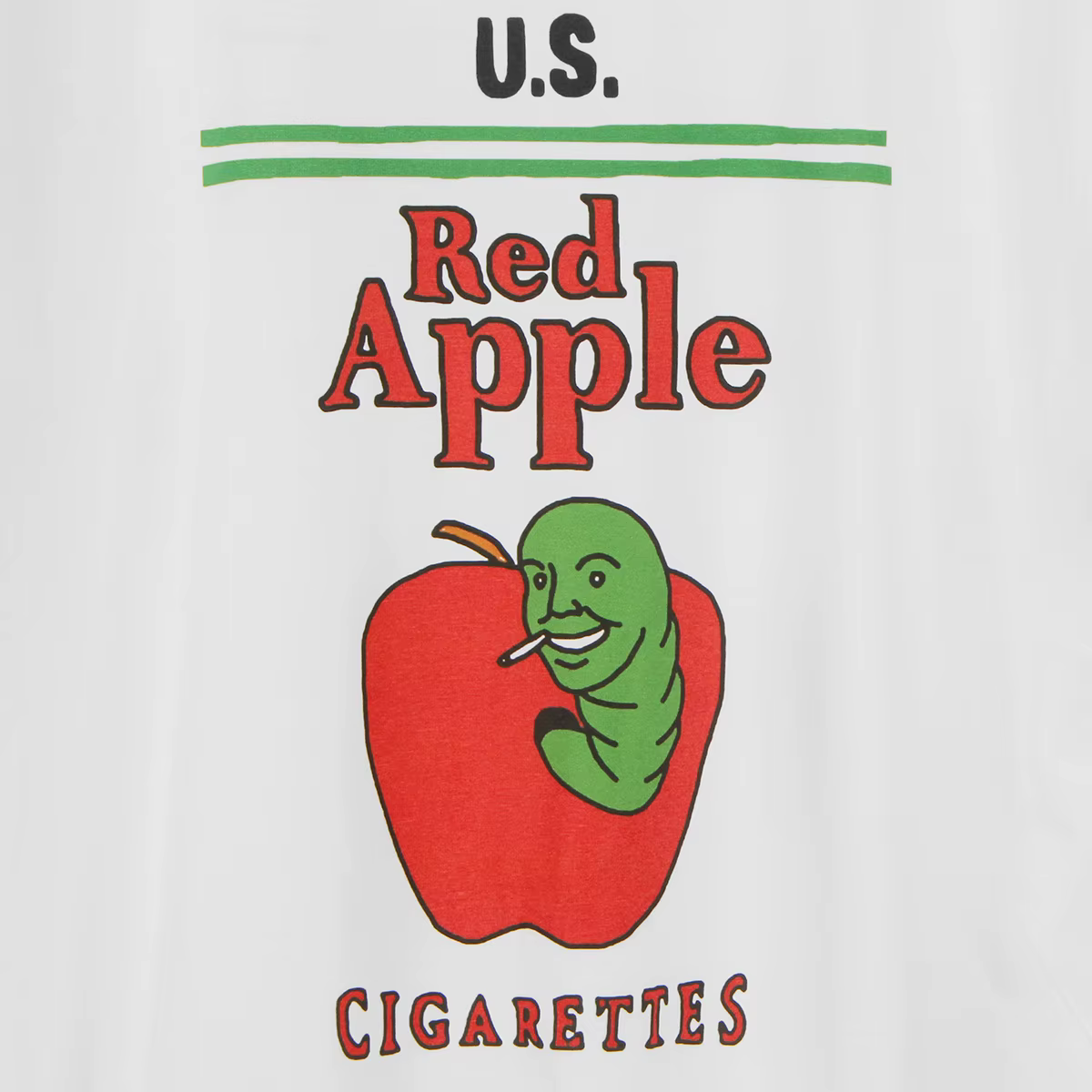 T-Shirt Cigarettes pomme rouge Tarantino Pulp Fiction John Travolta film coton vêtements pour hommes à manches courtes