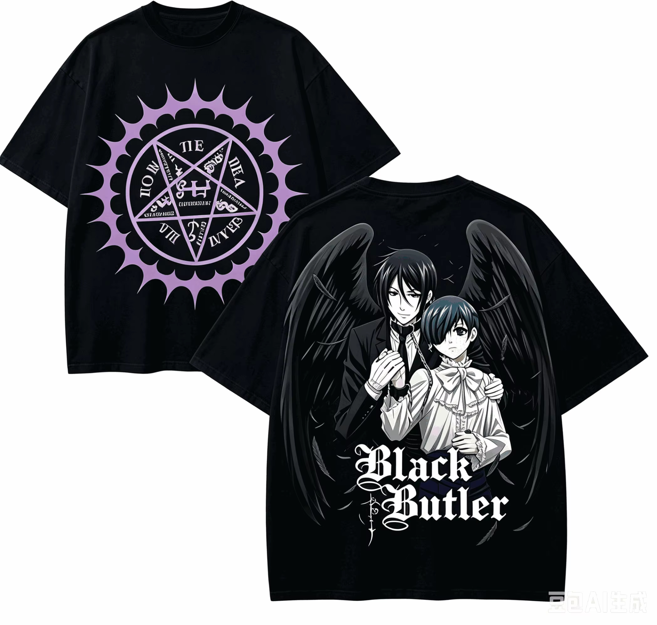 T-shirt Black Butler pour amoureux de l'anime