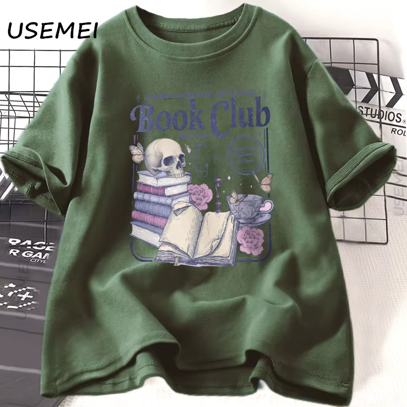 Anti livre Social Club T-Shirt casual lecteur d'amour