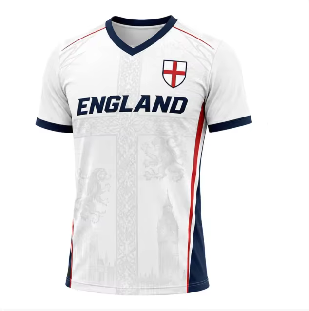 Nouveau maillot de supporter de football d'Angleterre 2026