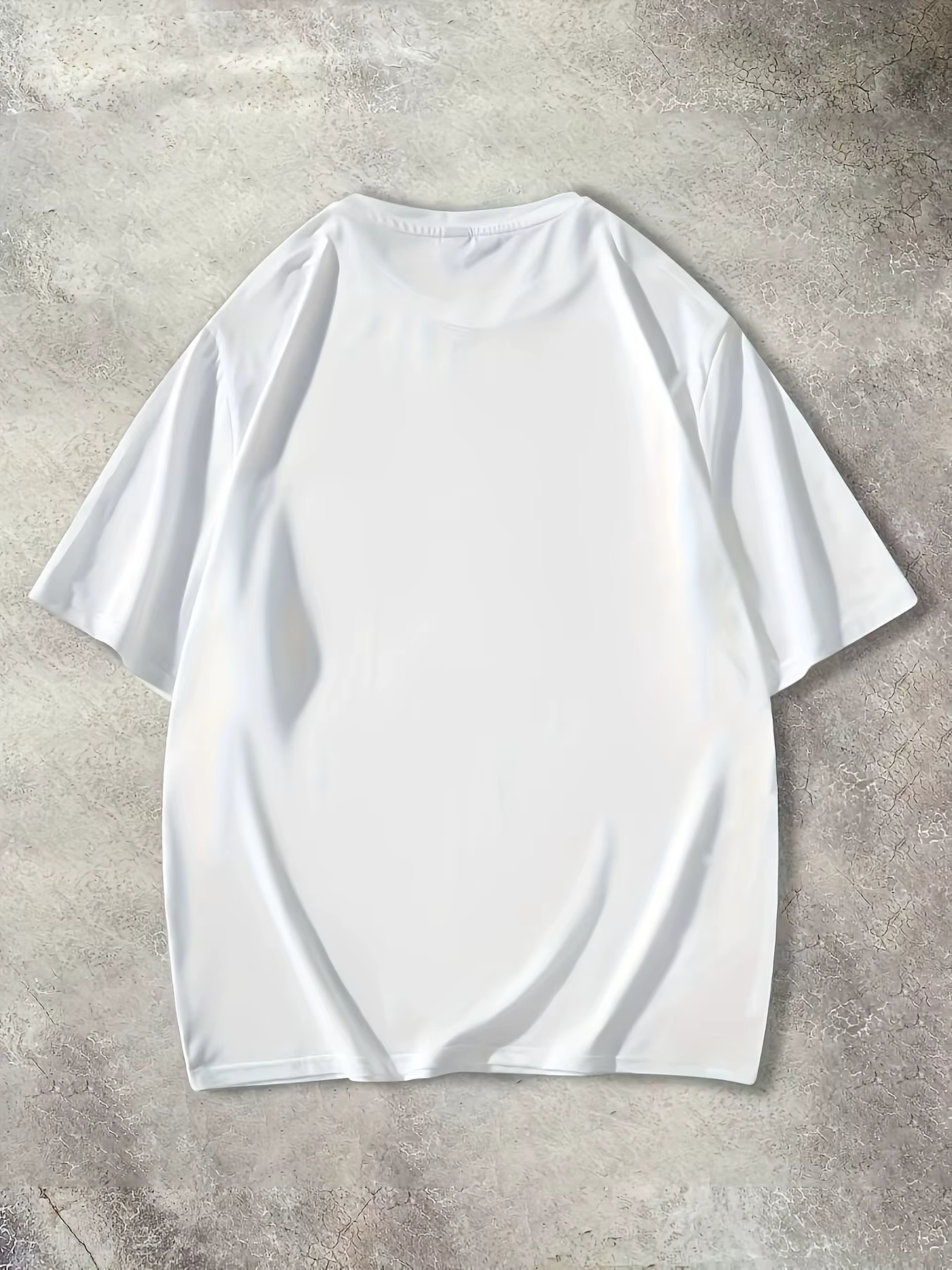 T-shirt pour homme 100% coton avec imprimé motif ours