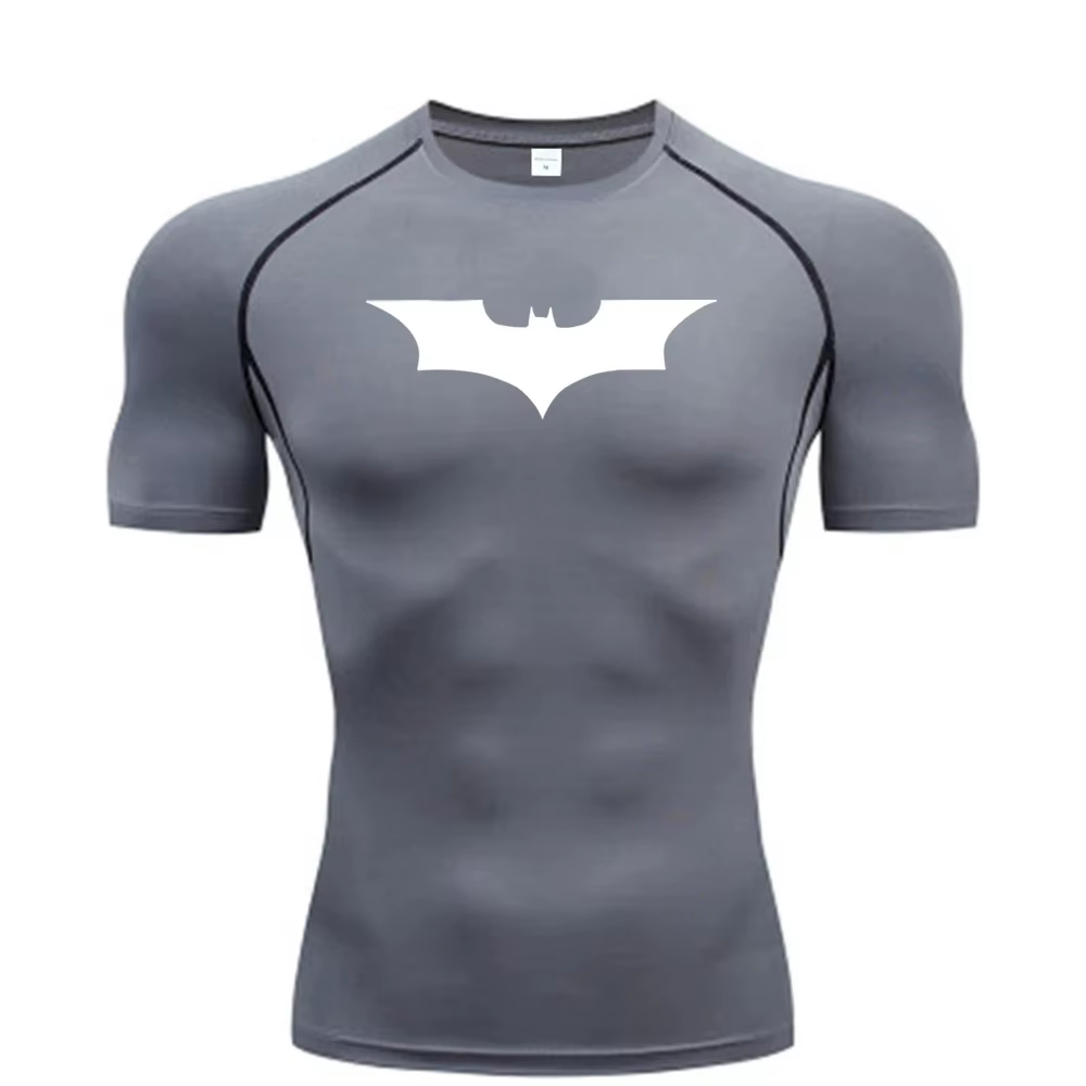 T-shirt de compression homme à séchage rapide pour la course