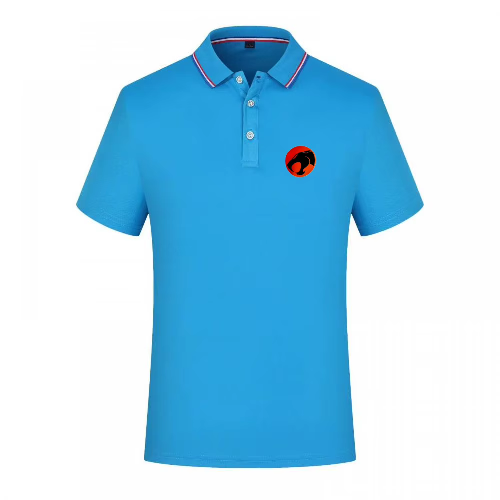 Polo à manches courtes avec logo Thundercats pour hommes