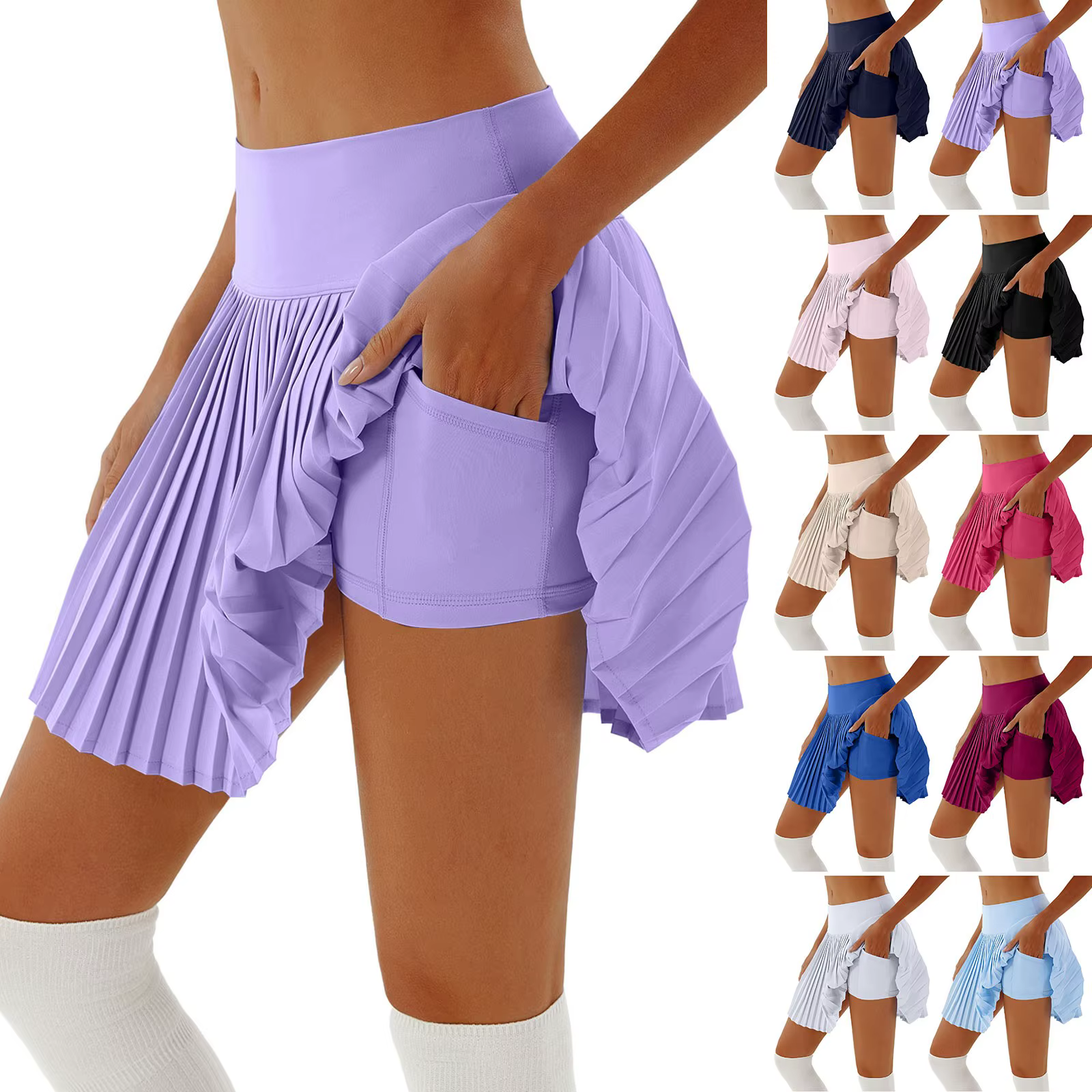 Jupes de Tennis de sport pour femmes