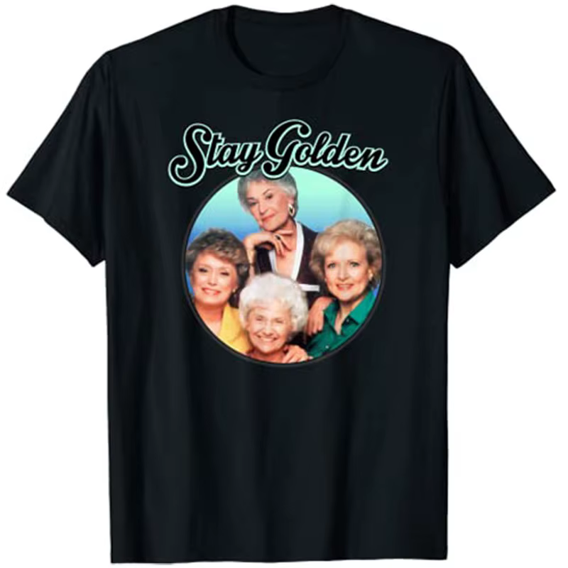 T-Shirt The Golden Girls, vêtements pour femmes