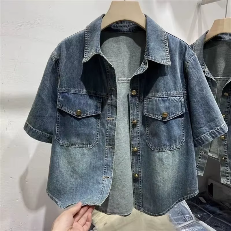 Chemise en jean pour femmes