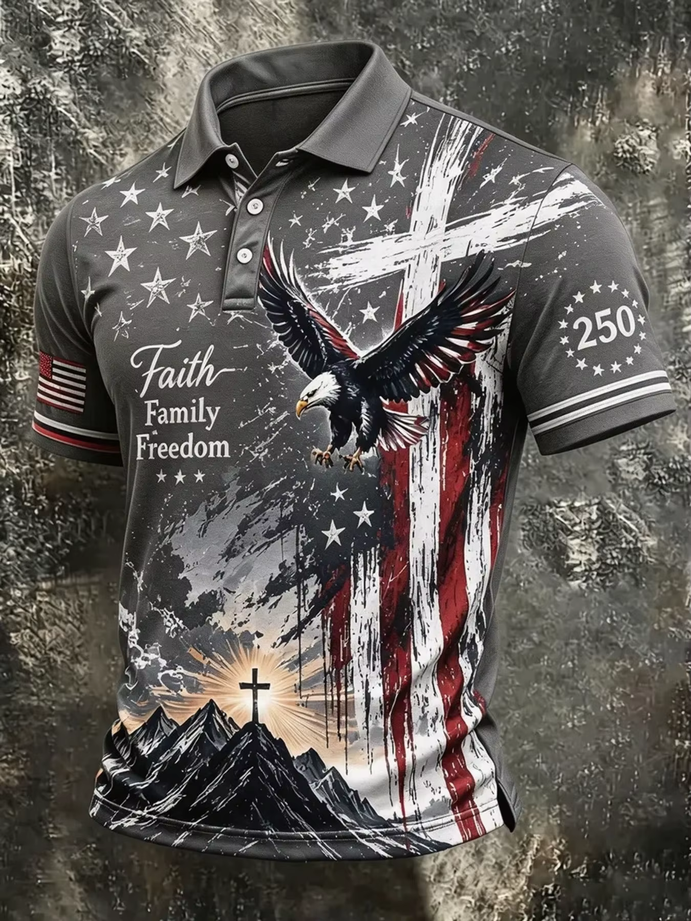 Polo Homme USA 250e Anniversaire Manches Courtes – Chemises