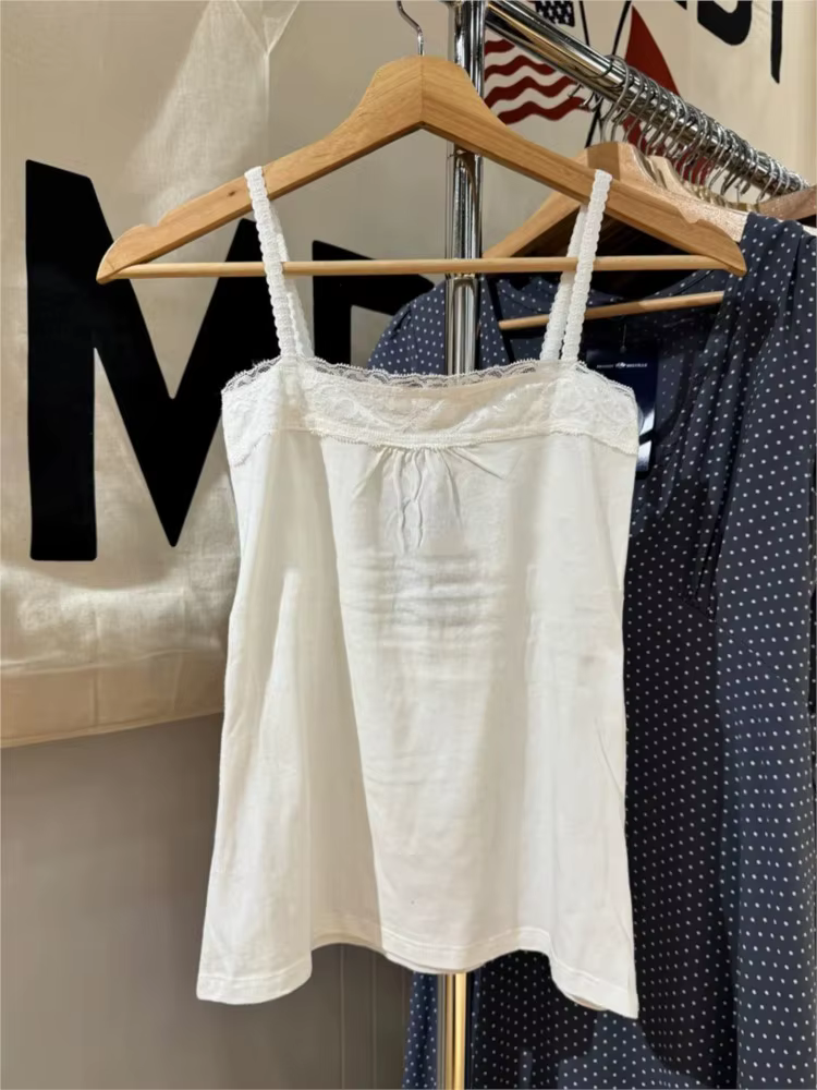 Débardeur sans bretelles en coton pour femmes