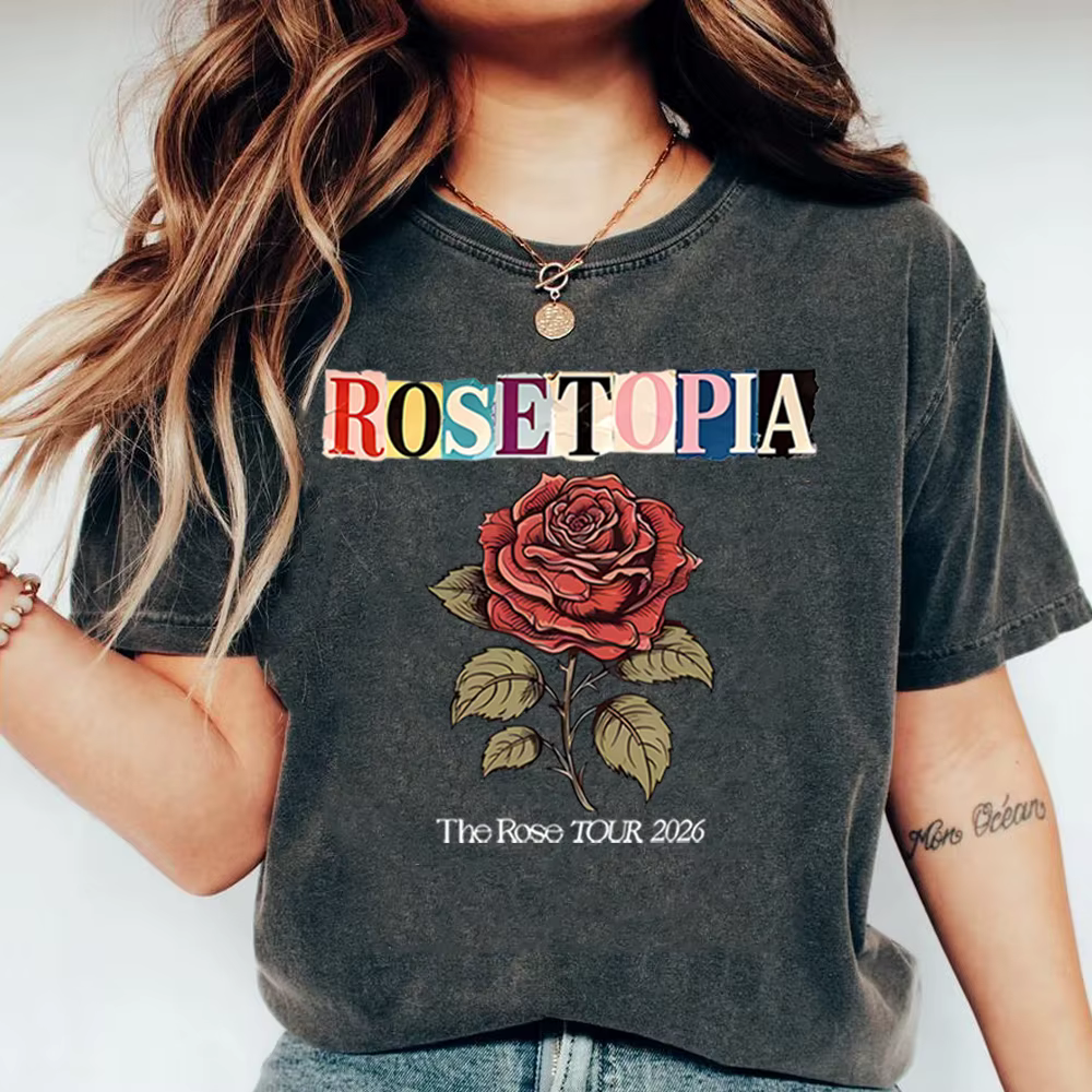 T-shirt confortable The Rose Rosetopia Tour 2026