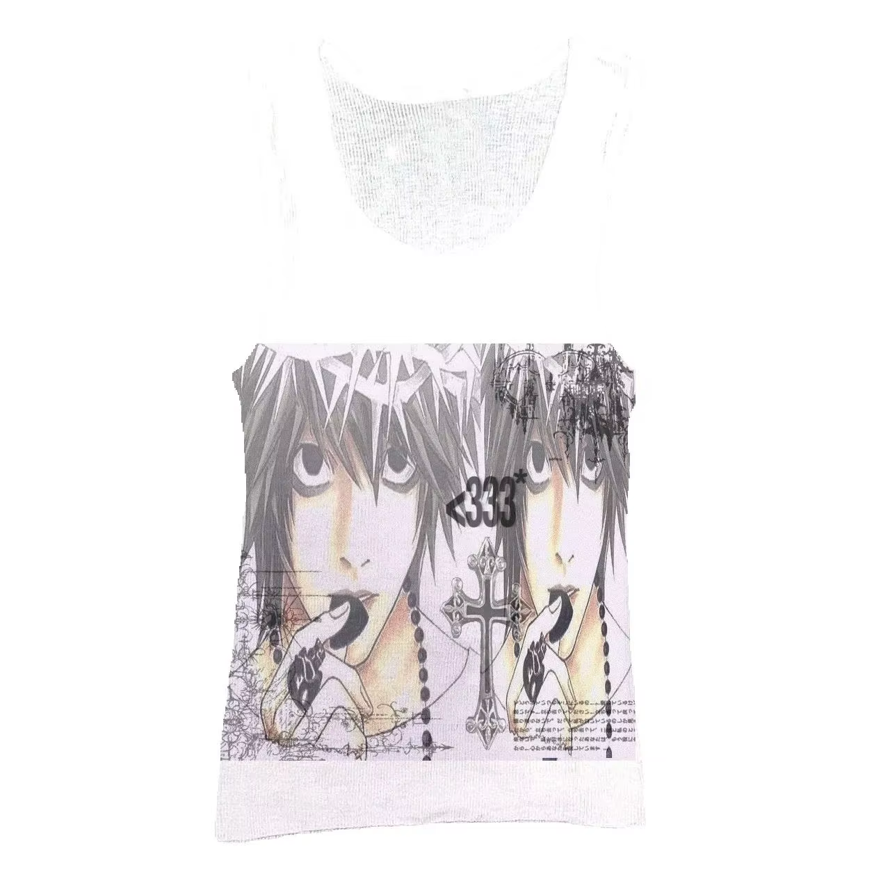 Vêtements féminins Grunge Goth Sexy Crop Tops pour femmes