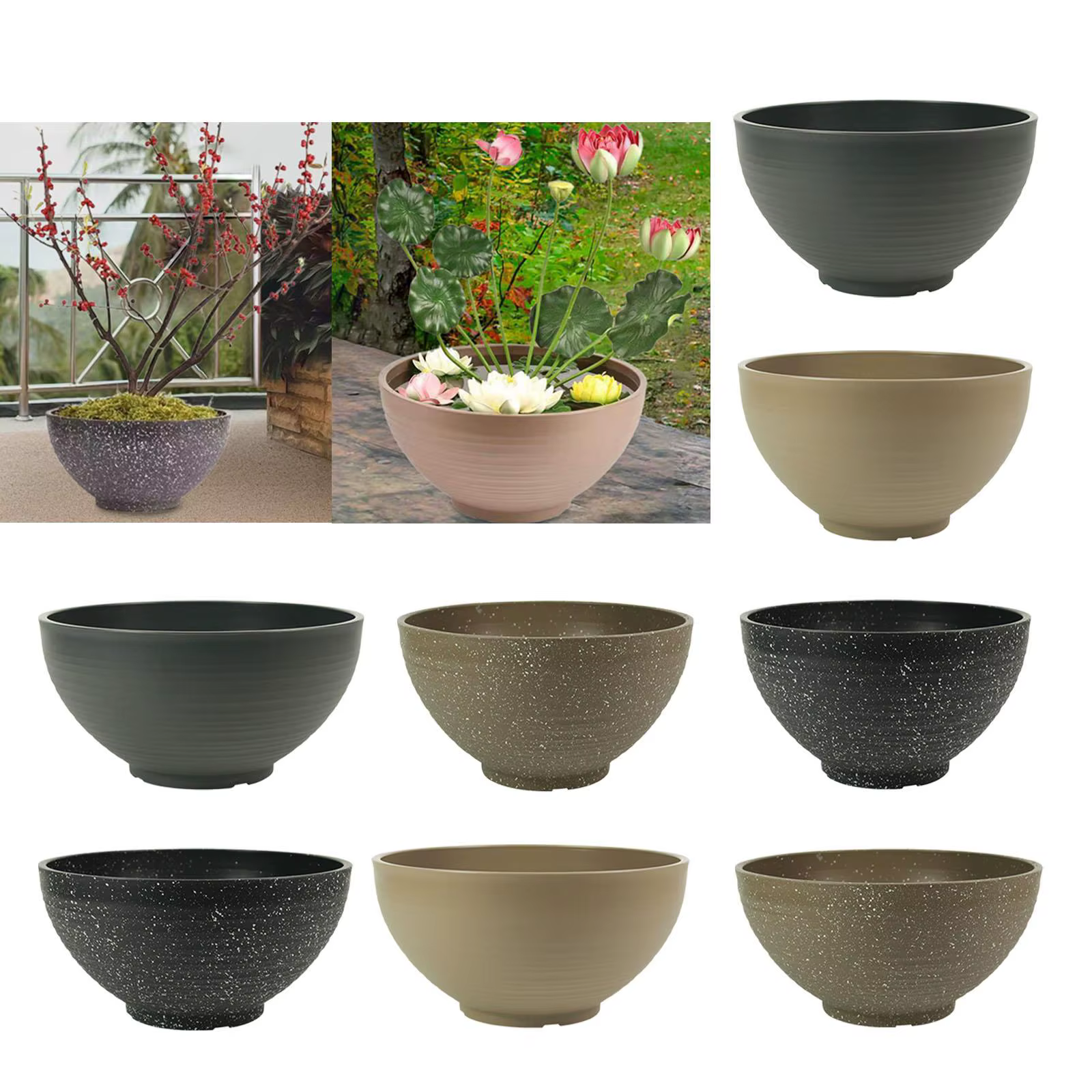 Bol de jardin, jardinière