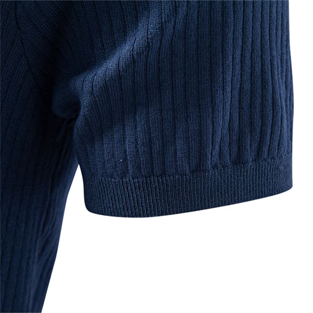 Polo Classique Homme AIOPESON – Couleur Unie