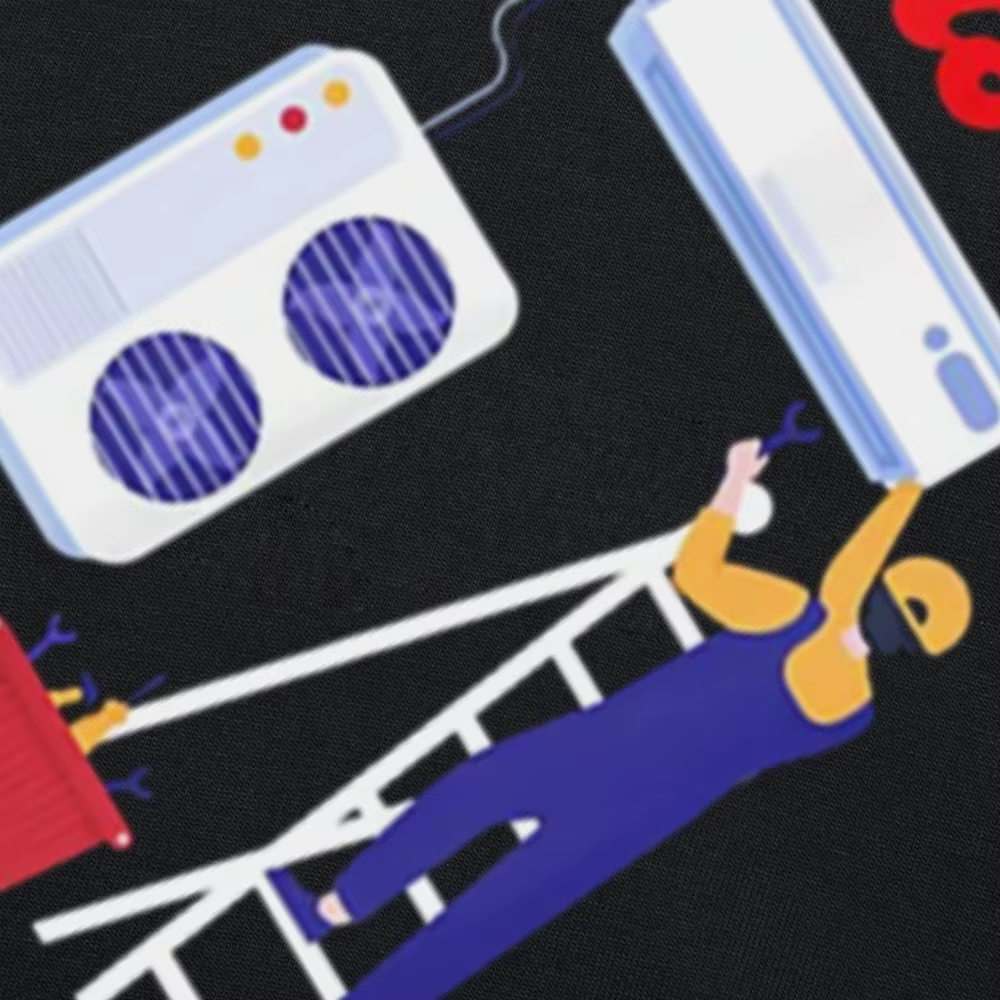 Drôle technicien de cvc maman blague Tech graphique T-shirts hommes femmes mode t-shirt décontracté 100% coton ample