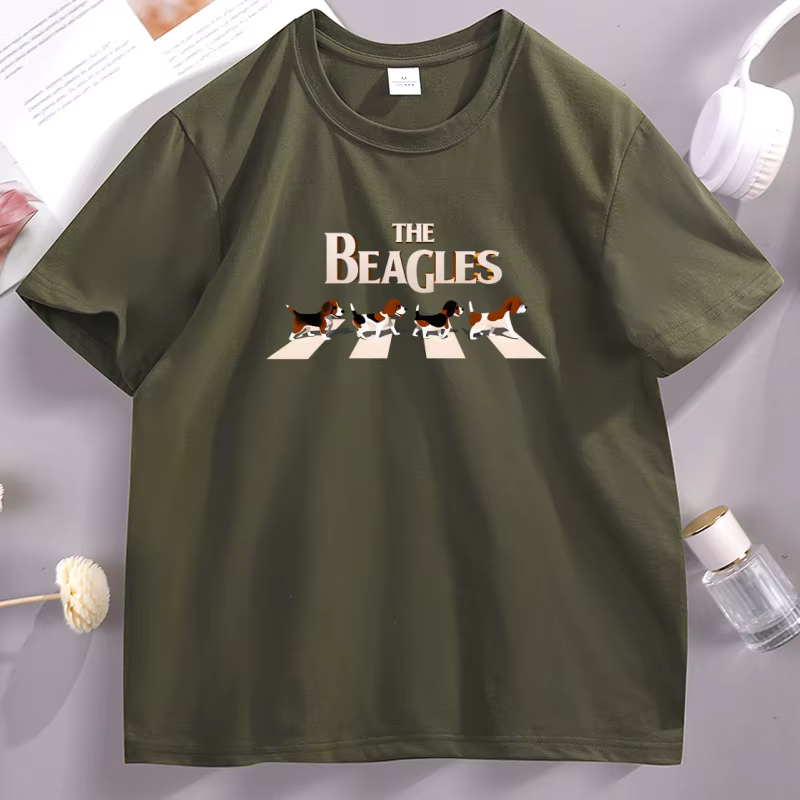 T-shirt The Beagles pour maman de Beagle