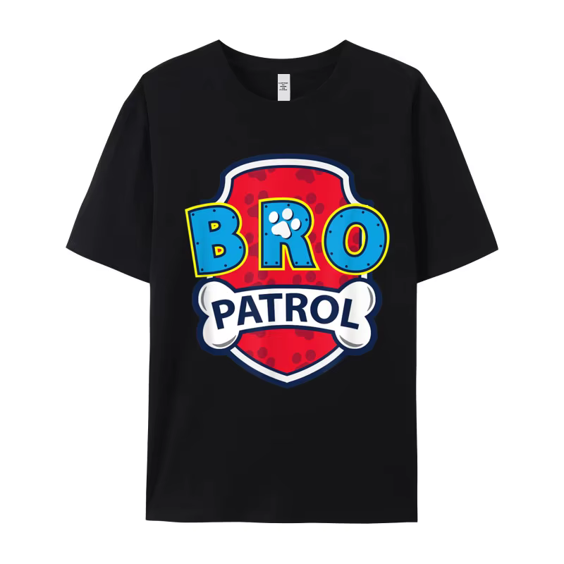 T-Shirt à Manches Courtes et Col Rond pour Homme