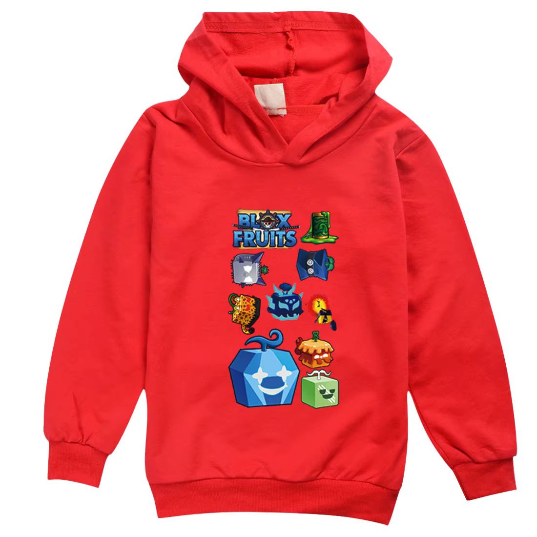 Sweat à capuche imprimé fruits Blox pour enfants