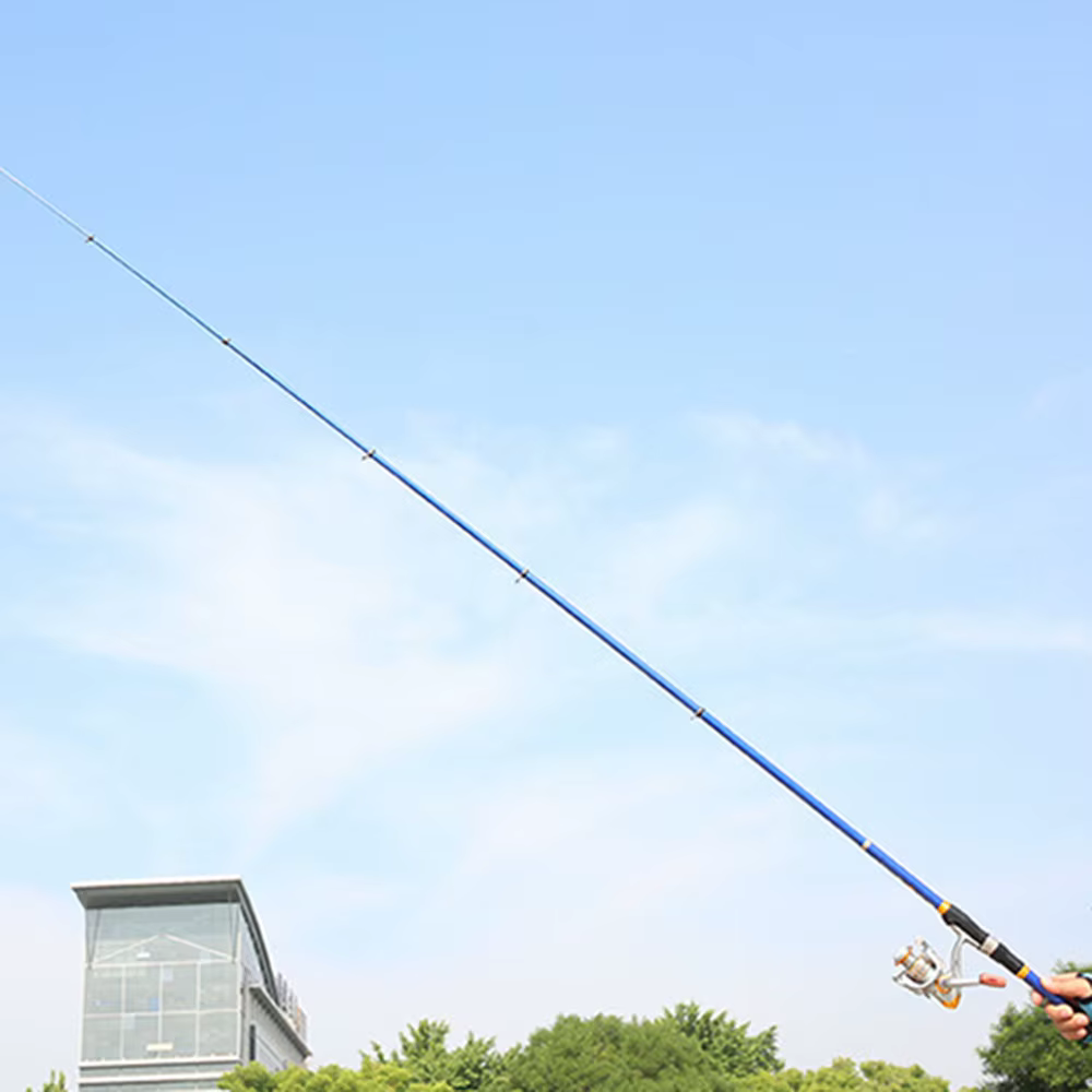 Canne à pêche télescopique légère en fonte de carbone 1.5M-3M, accessoires d'outils de pêche en plein air pour la pêche de nuit et la pêche en plein air