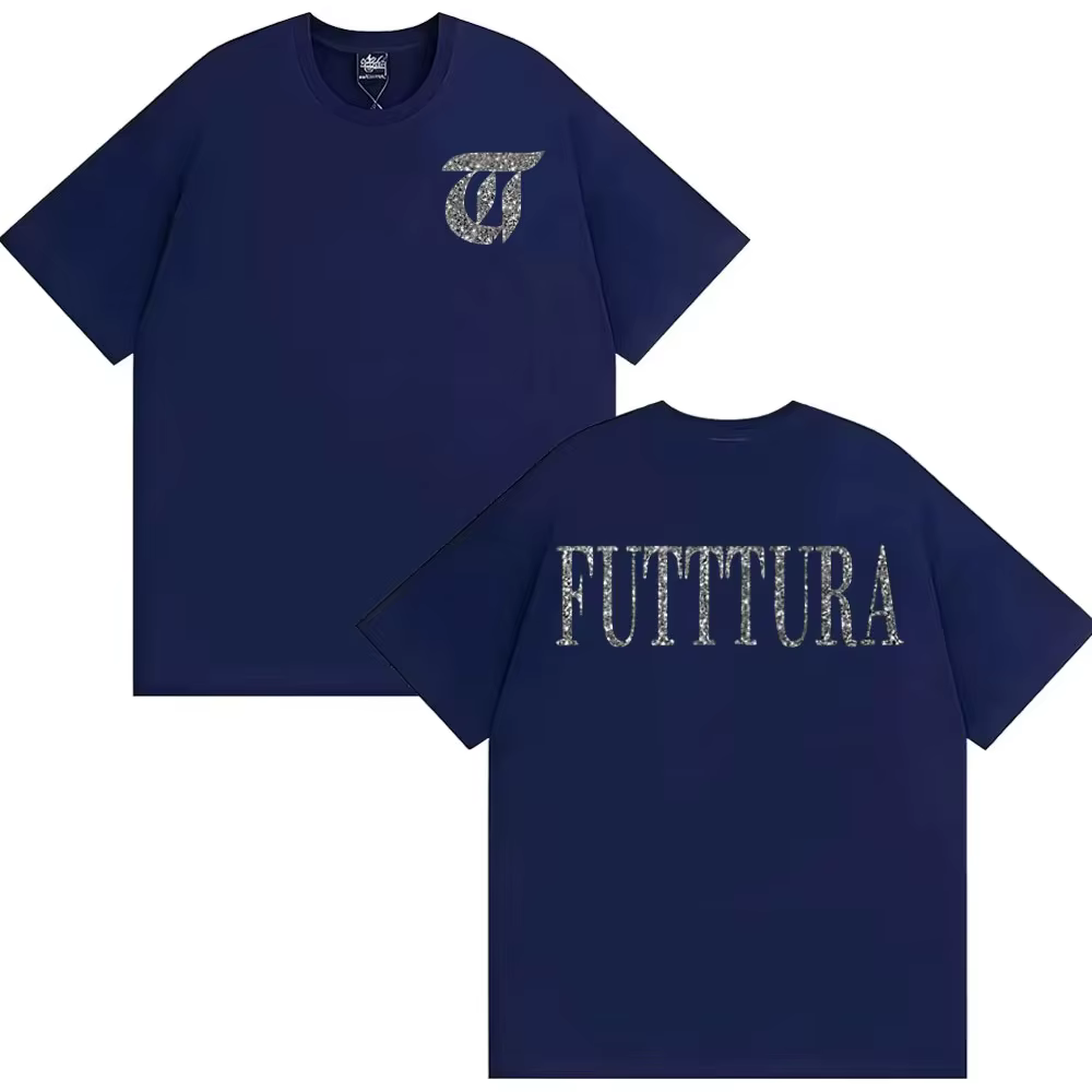 Chanteur Tini Stoessel Futtura Album Logo t-shirt hommes femmes vêtements Harajuku esthétique T-shirts décontracté