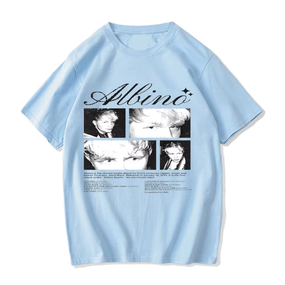 Joost Klein pur coton t-shirt été concepteur Streetwear hommes T-shirts
