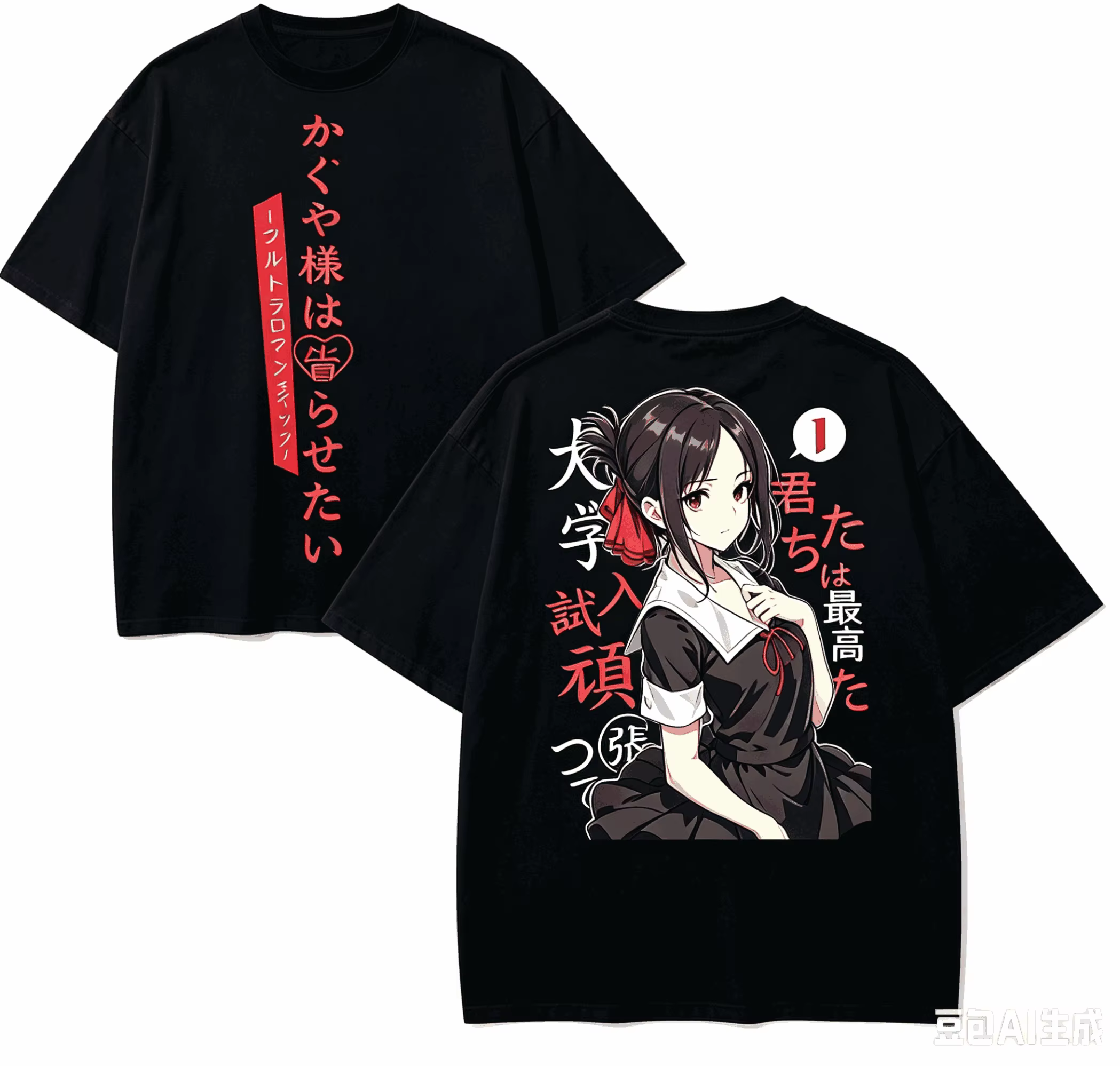 T-shirt Kaguya-sama Love Is War pour les amateurs d'anime