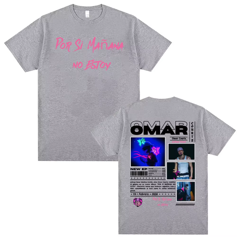 T-shirt graphique Omar Courtz Por Si Manana No Estoy 2026 Tour