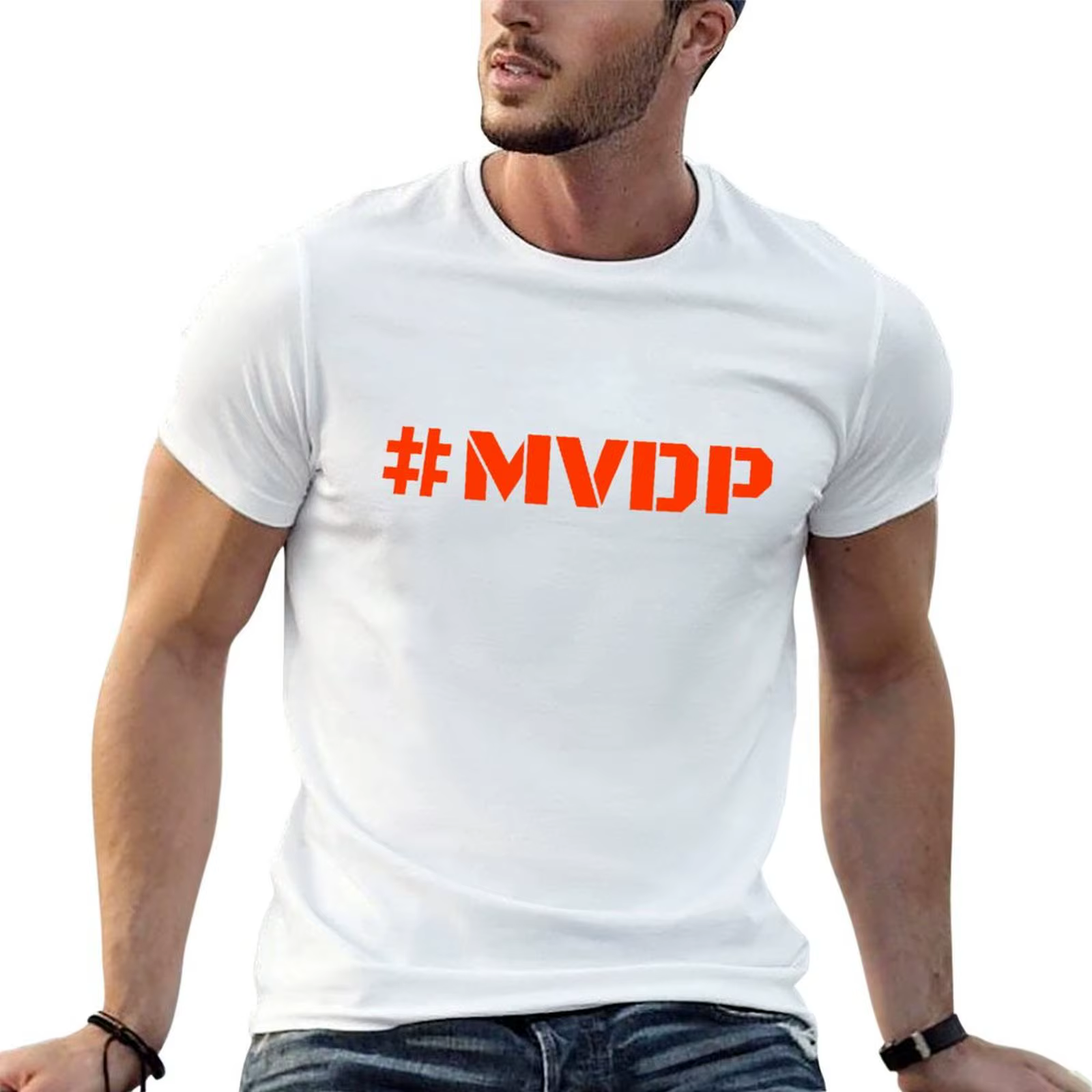 T-Shirt de cyclisme néerlandais MVDP Gang Van Der Poel pour homme
