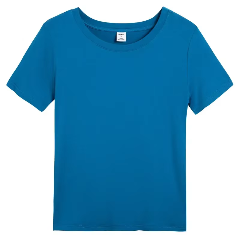 MRMT 2026 Nouveau T-shirt pour femme en coton soie glacée