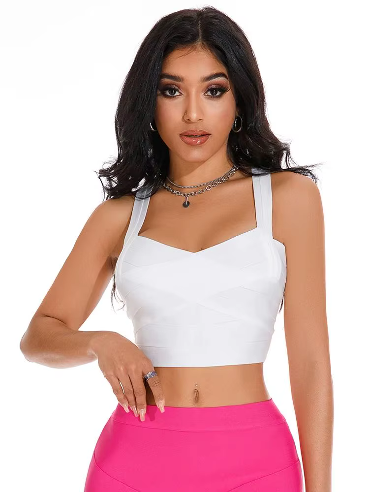 Mini camisole bandage spaghetti pour fille