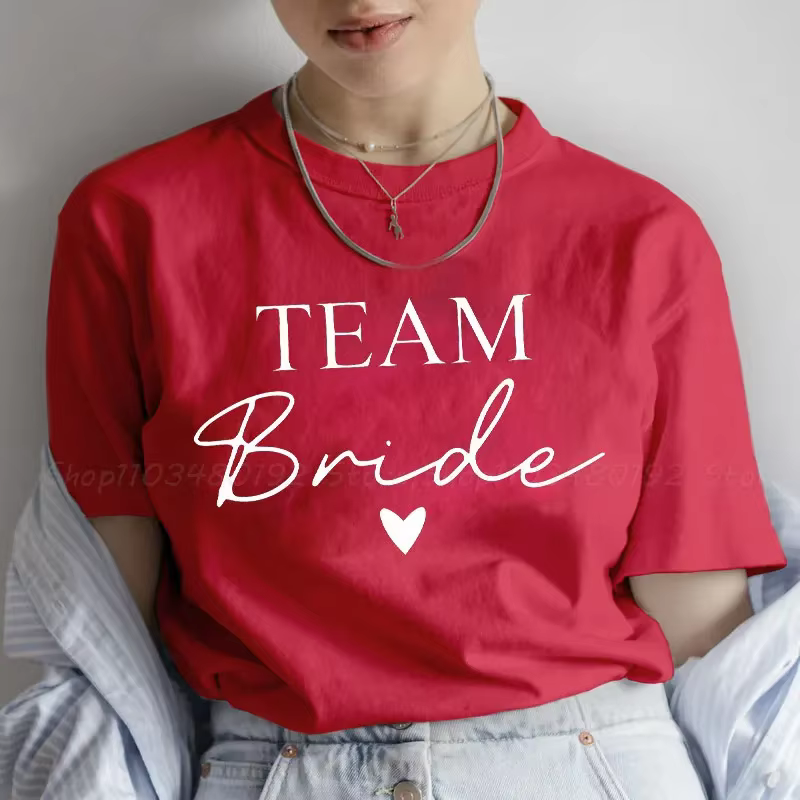 T-shirt Team Bride pour Femme