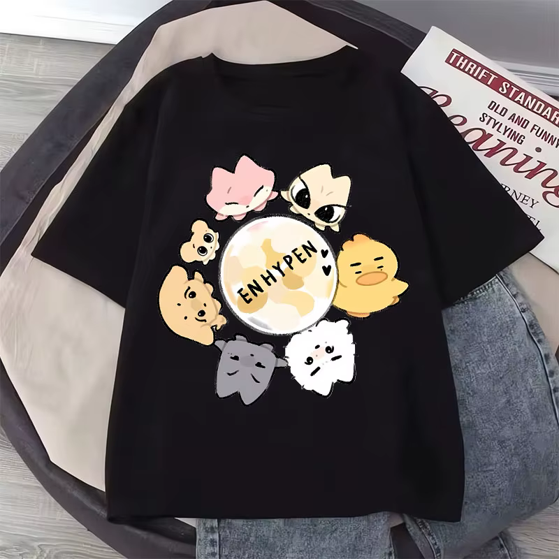 T-shirt ENHYPEN pour homme et femme