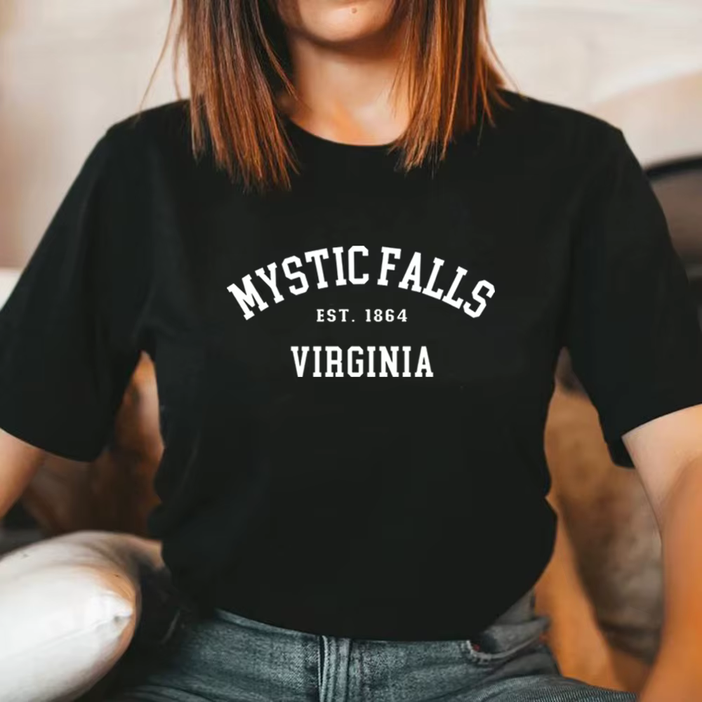 2025 mystique chutes Virginia Est.1864 T-Shirt Salvatore