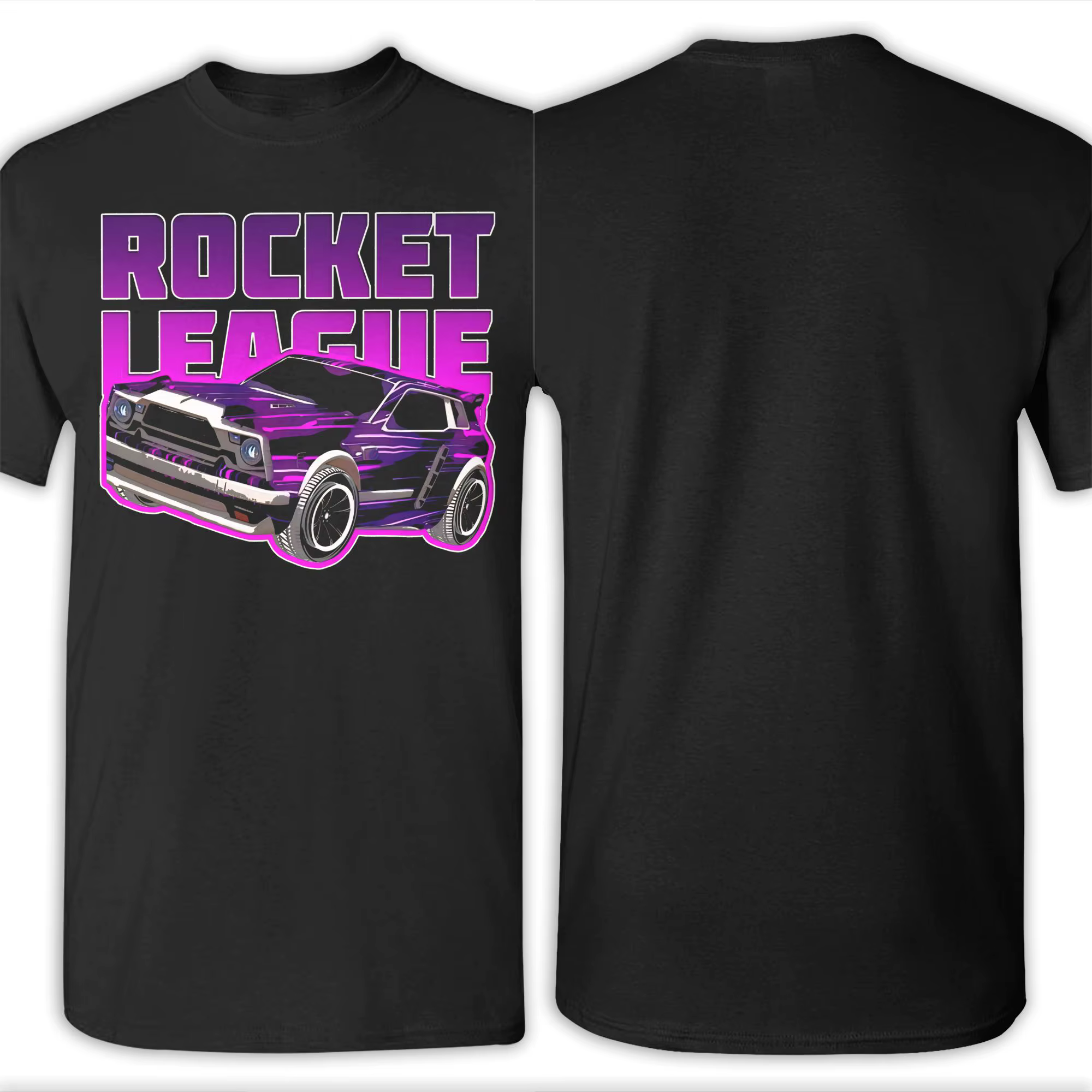 T-shirt à imprimé graphique Rocket League pour hommes et femmes