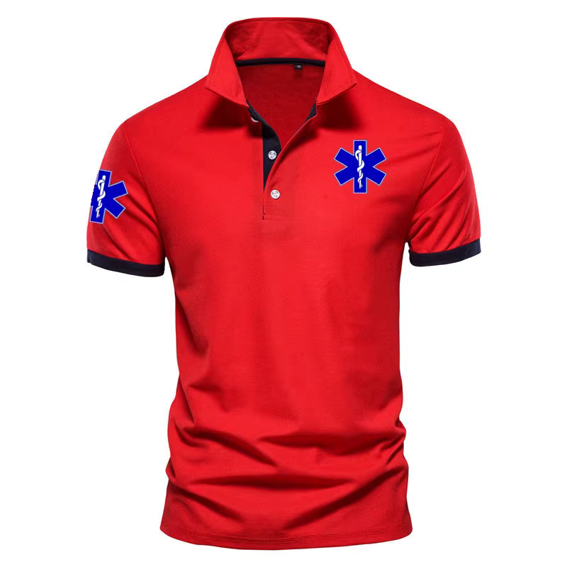 POLO haut de gamme en pur coton pour hommes