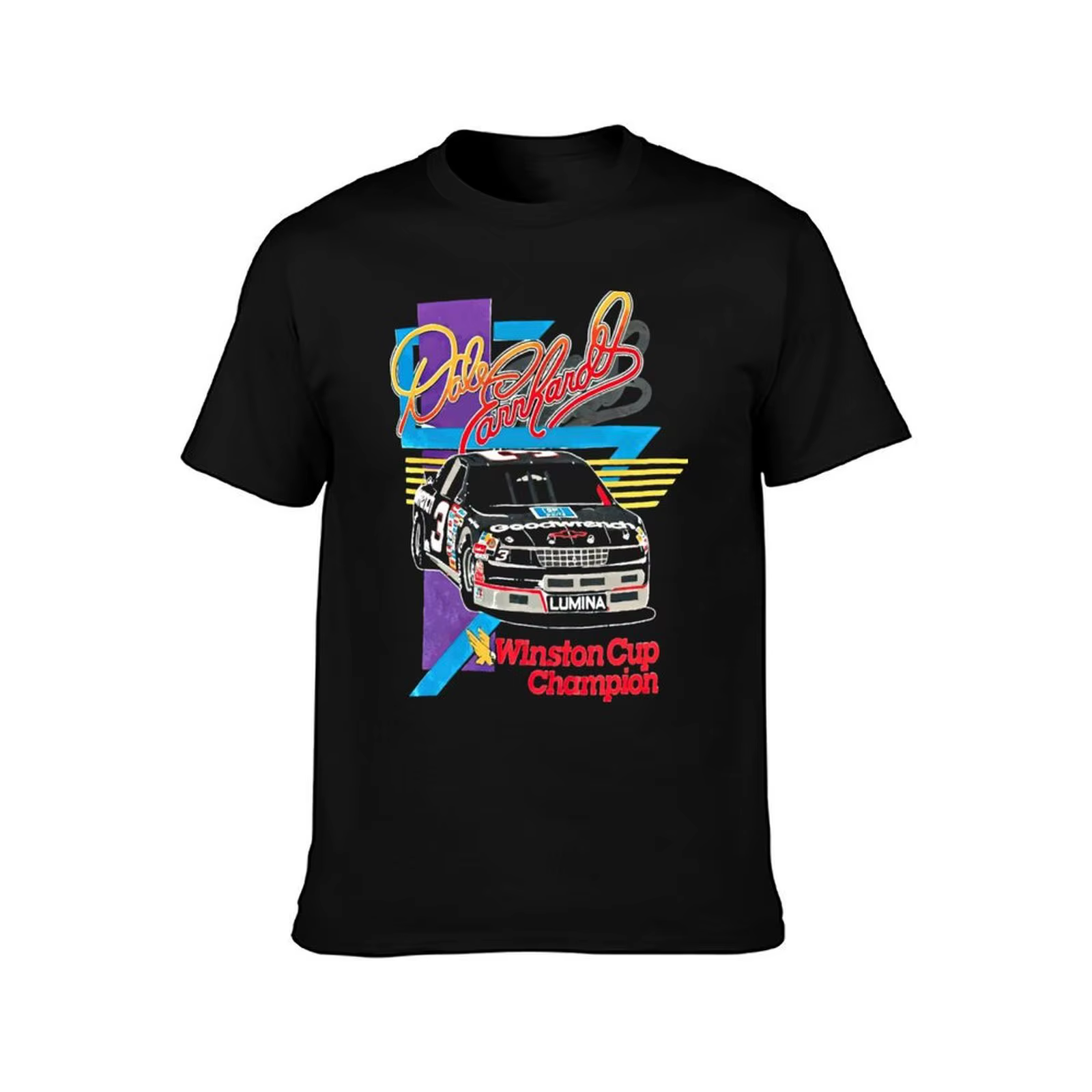Dale Earnhardt T-shirt vintage décontracté pour hommes