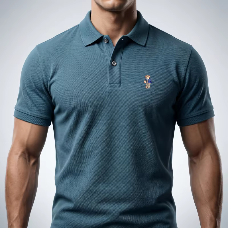 Polo en coton de luxe pour homme