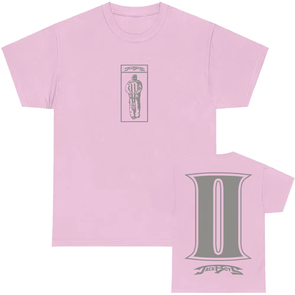 JACKBOYS II t-shirts à manches courtes coton mode T-shirt décontracté col rond Hip Hop Streetwear unisexe Album