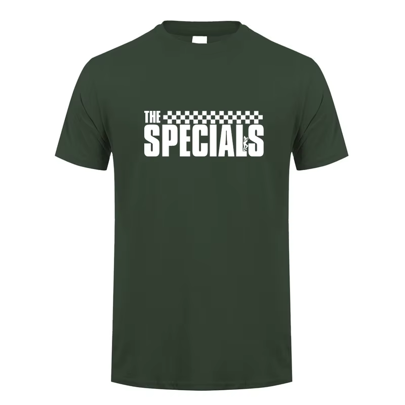 Les spéciaux t-shirt été hommes à manches courtes rétro musique T-shirts Hip-Hop bande hauts homme femme coton t-shirt t-shirt DZ-075