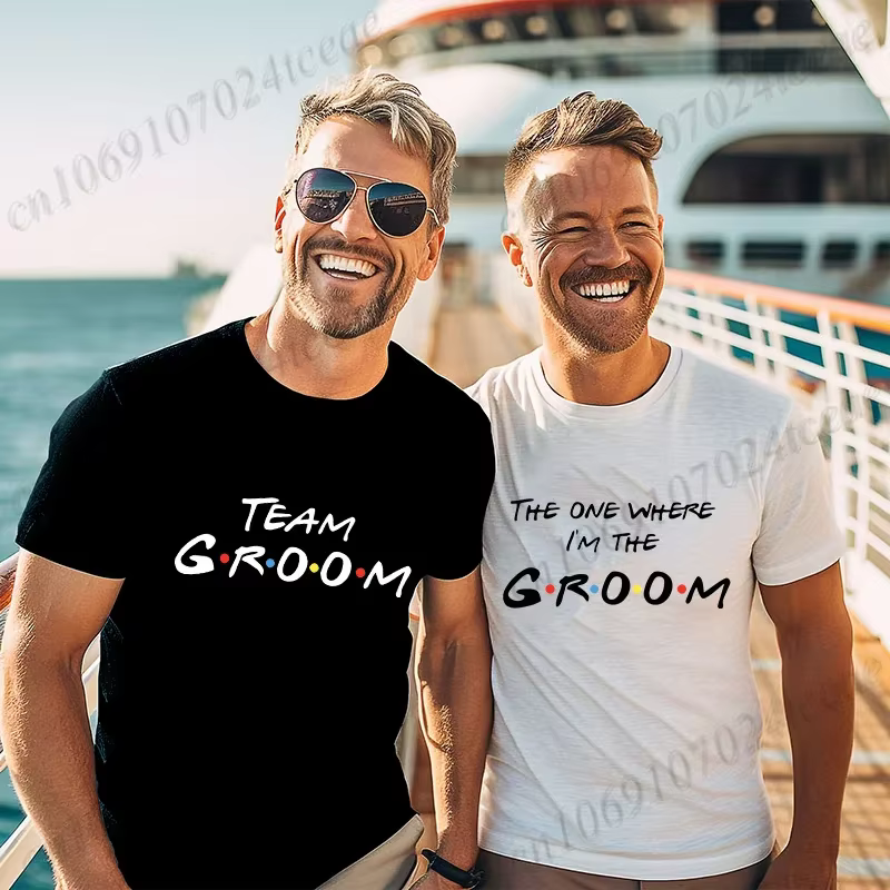 T-shirt Team Groom Squad Best Man