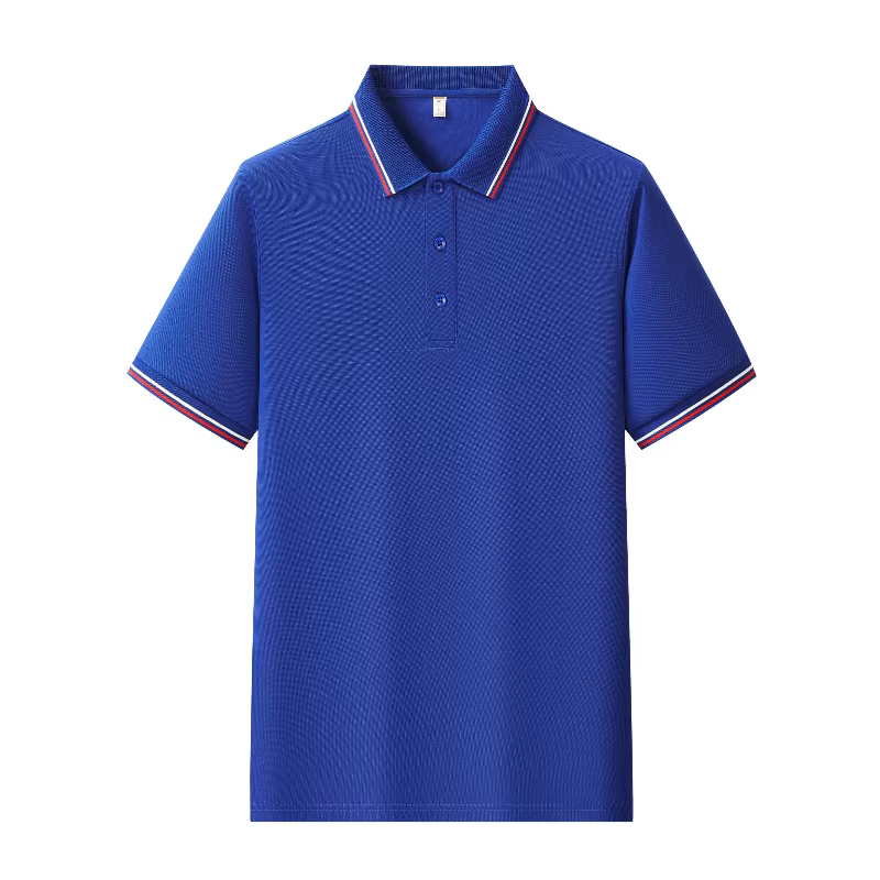 T-shirt à col polo à manches courtes