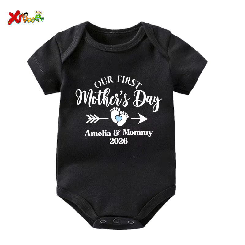 T-shirt Fête des Mères Tenues Personnalisées Nos Premières Chemises