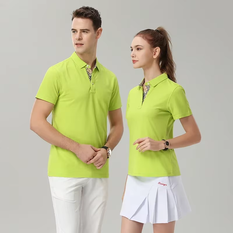 Polo à motif LOGO imprimé personnalisé