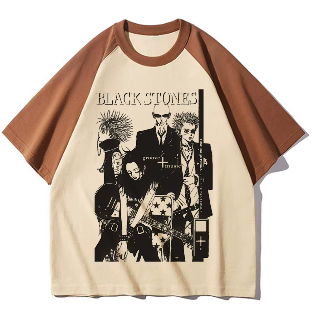 T-shirt Nana pour femmes, vêtement streetwear, séchage rapide, 600
