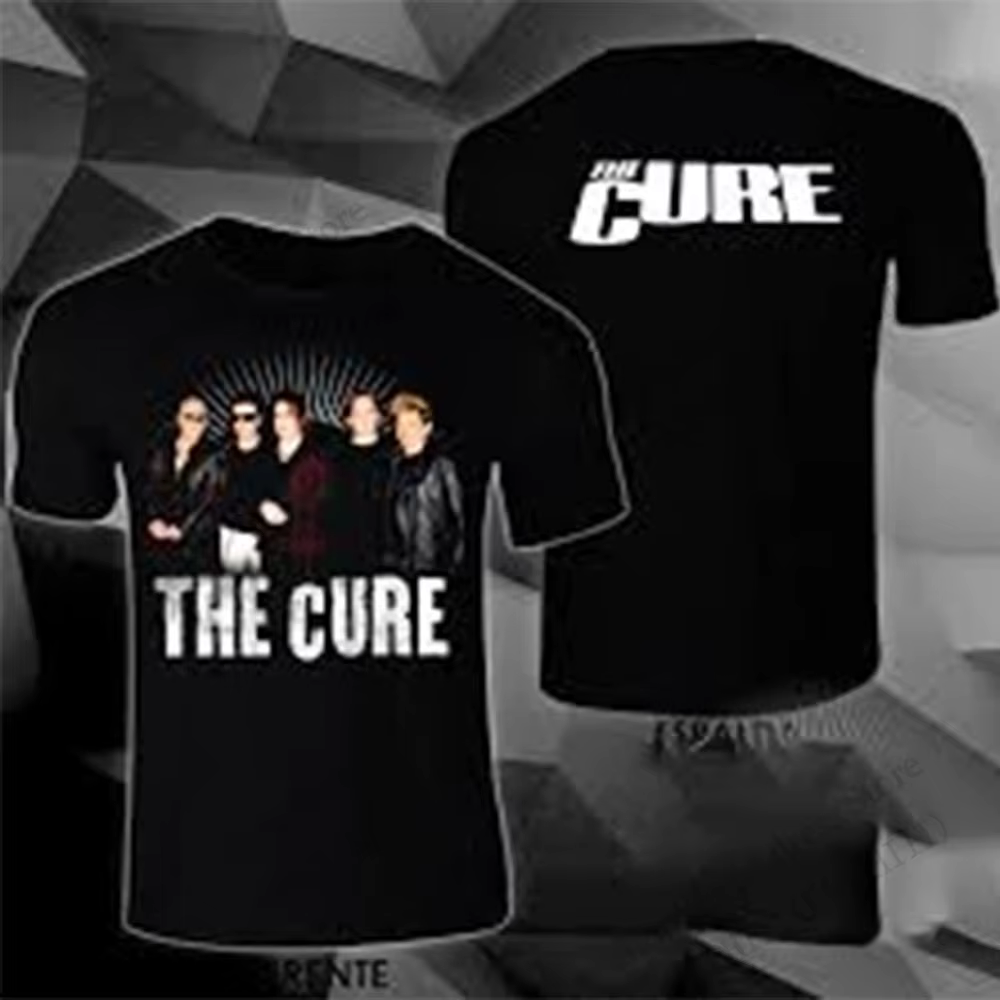 Nouveau T-shirt imprimé 3D du groupe rock The Cure Tour
