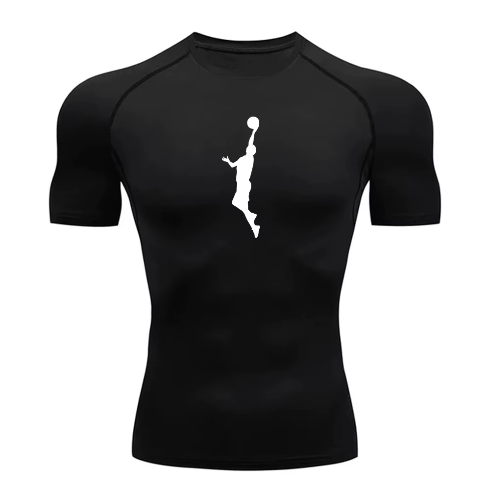 T-shirt de sport à manches courtes pour hommes