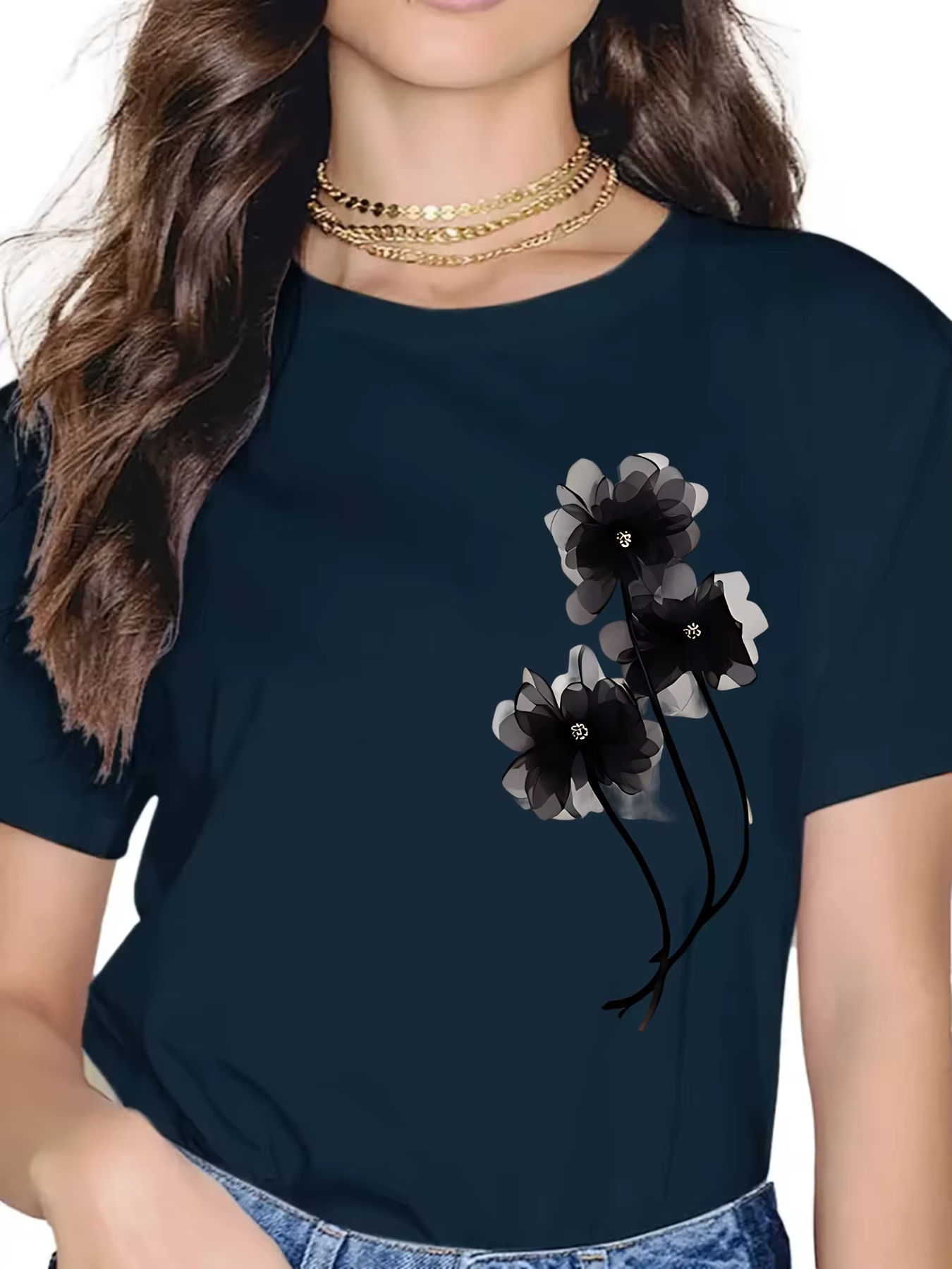 T-Shirt décontracté pour femmes