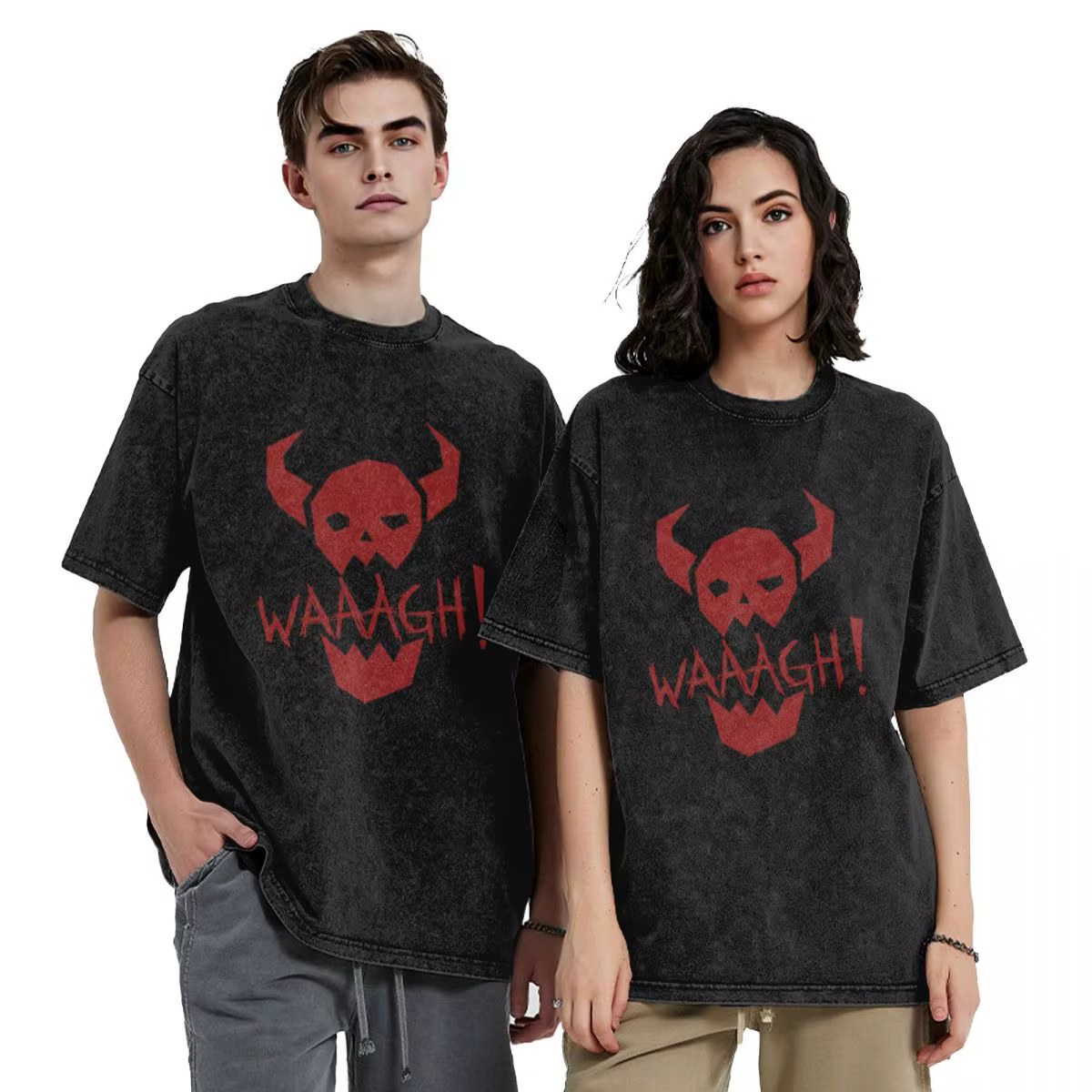 Ork WAAAGH! T-Shirt Essential pour Homme, Vêtement de Dessin Animé