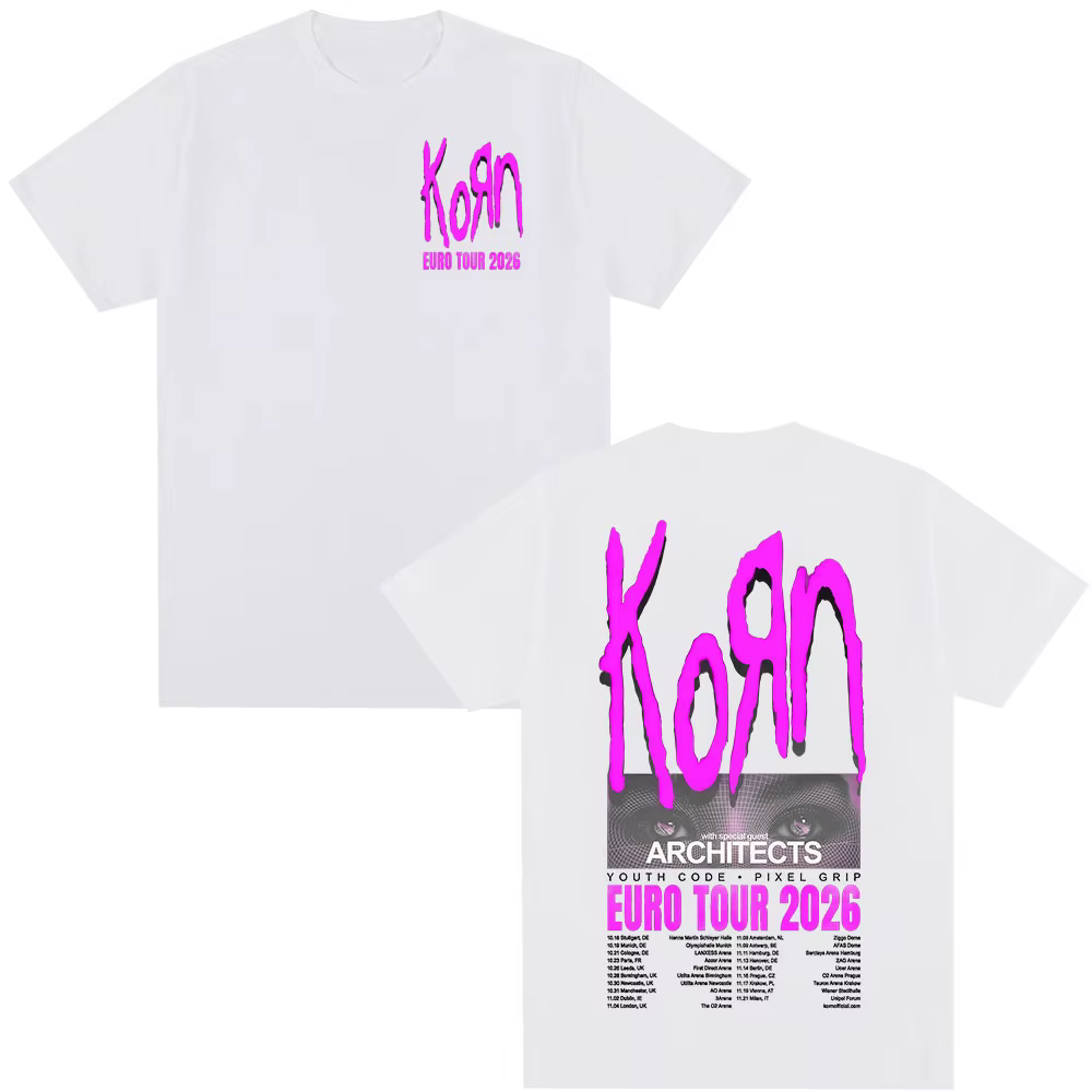 T-shirt Korn Tour 2026 Merch