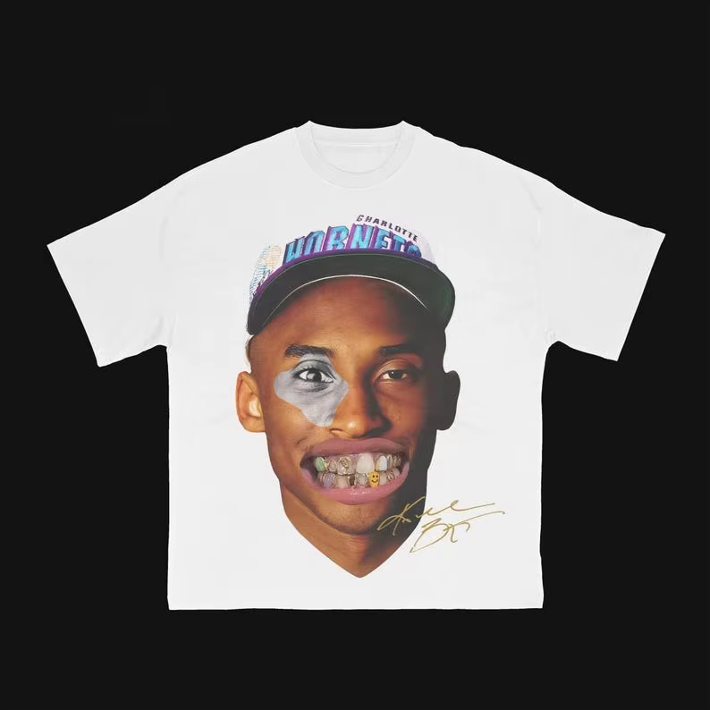 Bryant Bubble Gum Pop Vintage manches courtes T-shirt été hommes femmes Streetwear Y2K mode Harajuku basket-ball