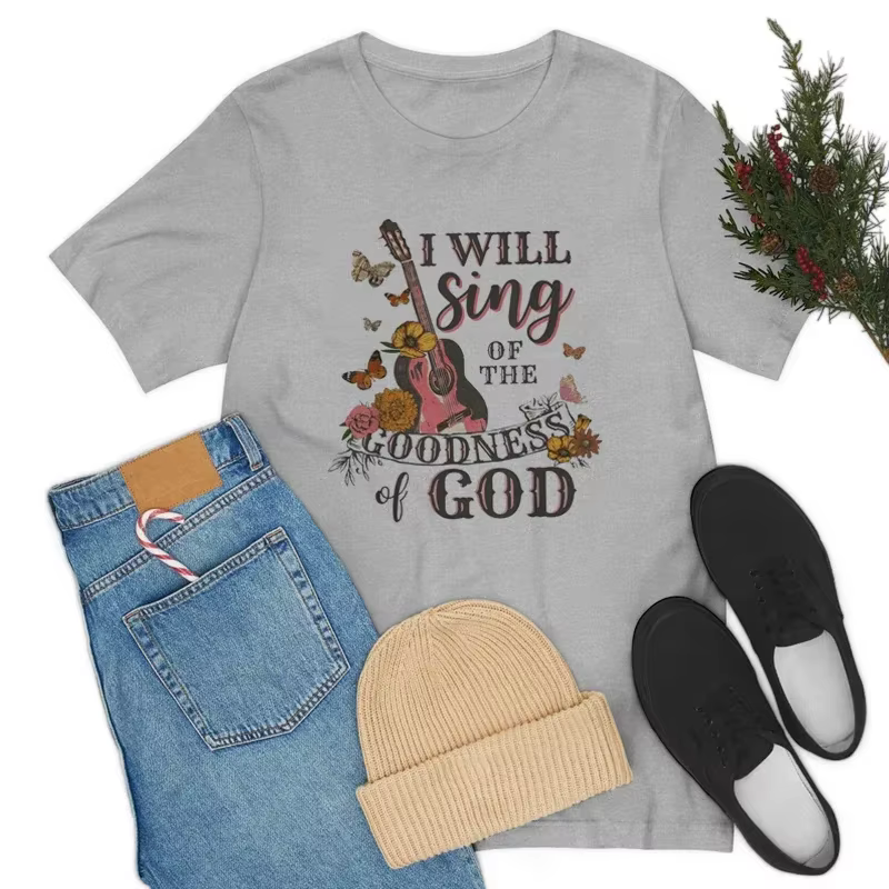 JEGospel-T-shirt de musique pour femme