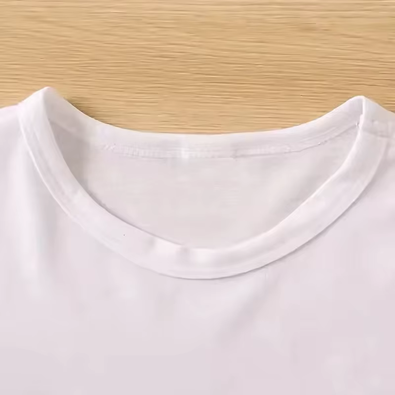 T-shirt décontracté d'été pour femme avec imprimé cerise et lettres